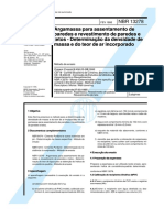 NBR 13278 - 1995 Determinação Da Densidade de Massa e Do Teor de Ar Incorporado