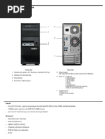 TS140 LENOVO Specifications