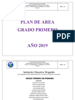 Plan de Area Primero 2019