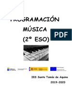 2º E.S.O. Música 2019-20 Tomás de Aquino