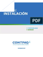 Guía de Instalación CONTPAQ I® CONTABILIDAD-BANCOS