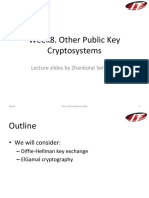 08-Other Pulic Key Cryptosystems PDF