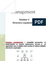 Seminar 4 - Structura organizatorică