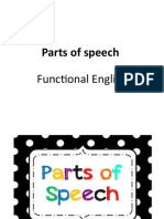 Parts of Speech FE