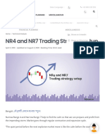 Narrow Range Trading