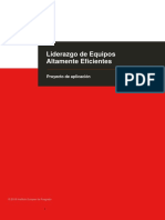 Liderazgo de Equipos Altamente Eficientes - Proyecto de Aplicación