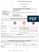 FDS Metanol PDF