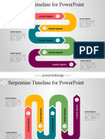 Serpentine Timeline For PowerPoint