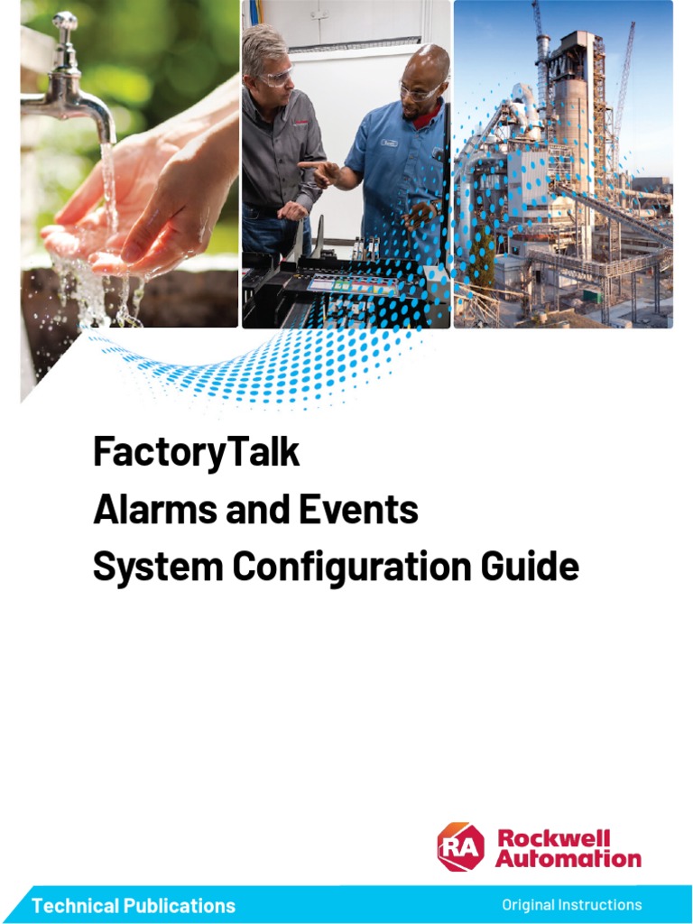 Factorytalk Alarms and Events System Configuration Guide: Technical ...
