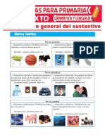 Clasificación General Del Sustantivo para Sexto Grado de Prrimaria PDF