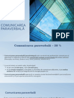 Comunicarea Paraverbală