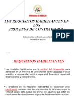 Requisitos Habilitantes en Contratacion