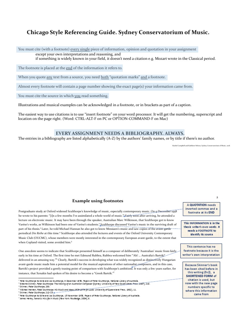 Chicago Guide 2018 PDF | PDF | Citation | Digital Object Identifier