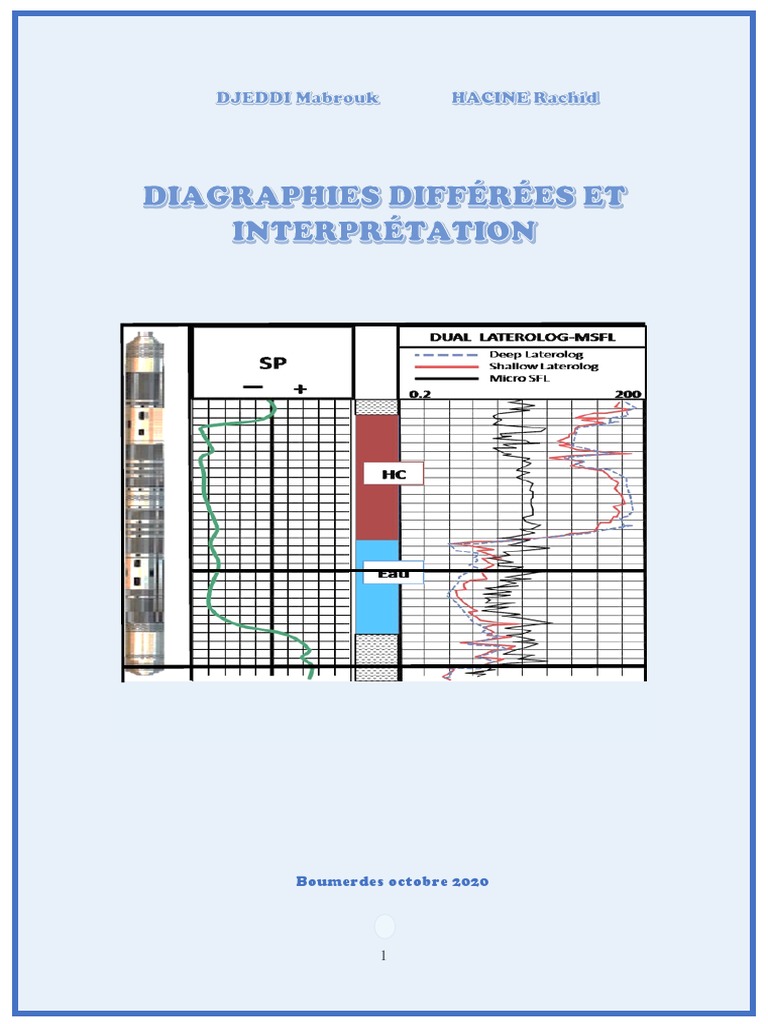 Méthodes et Techniques de Diagraphie | PDF | Forage | Porosité