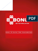 Bonus Insulation Product Brochure PDF