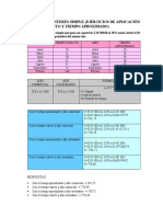 Ejercicios de Interes Simple