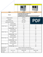 Audsun Low Temp. Air Source Heat Pump Specification: Referance Picture
