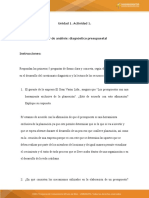 ACTIVIDAD 1 - Taller de Análisis - Diagnóstico Presupuestal - Presupuesto - Economias - HTML