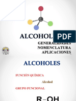 Alcoholes Generalidades