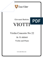Viotti Concerto No 22 PDF