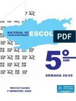 5º Ano Editável PDF