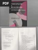 Percepção e Realidade - Antonio Gomes Penna | PDF