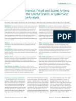 Prevalence of Financial Fraud and Scams Among Older Adults in The United States: A Systematic Review and Meta-Analysis