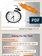 Asking For and Telling The Time