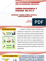 INGENEIRIA ECONOMICA SESION 1 Y 2