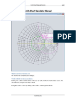 Smith Chart Calculator Manual: What Is New in Version 3.1