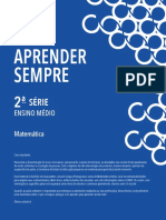 Aprenda em casa: atividades de Matemática para o 2o ano do Ensino Médio