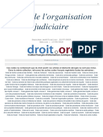 Organisation Judiciaire PDF