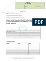 For Actas de Capacitacion PDF