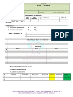 Formato de Actas Reunion PDF