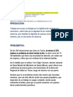 Juntos Por La Paz: Respeto, Seguridad y Dignidad para Todos