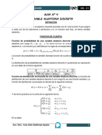 Variable aleatoria discreta: definición, función de probabilidad y distribución