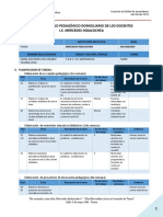 Trabajo Pedagogico Domiciliaria IEMI