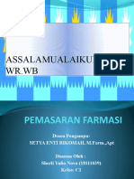 Tugas PPT Materi Pemasaran Farmasi Sherli Yulia Nova