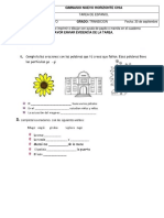 TAREA ESPAÑOL MIERCOLES 30