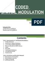 Coded Spatial Modulation