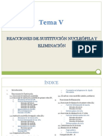 5 Reacciones de sustitución nucleófila y eliminación