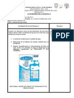 Ficha Tarea Proyecto 2-Semana 4 - 8vo B