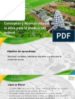 OVI - Unidad 1 - Conceptos y Normatividades de La Ética para La Producción Animal