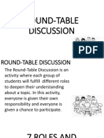 Round Table Discussion PDF