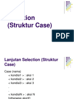 4-Selection (Struktur Case) - Notasi Algoritmik-Ilkom
