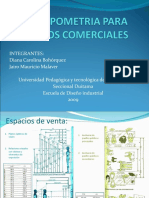 Antropometria para Espacios Comerciales