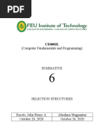 Technical Summative Assessment 6