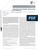 Encoding Function Into Protein-Oligonucleotide Pre