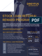Stock Loan Referral Reward Program Mr. Jamie Davies PDF