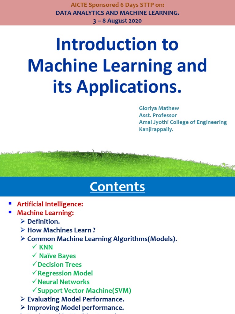 Day 4 Session 1 PDF | PDF | Artificial Neural Network | Regression Analysis